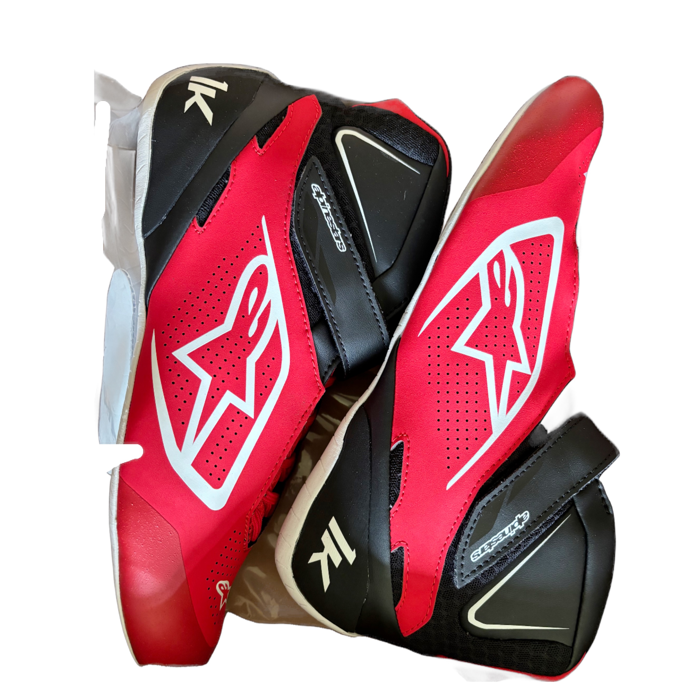 Alpinestars Boots Tech-1 K V2 Red | Black | White Sz 11