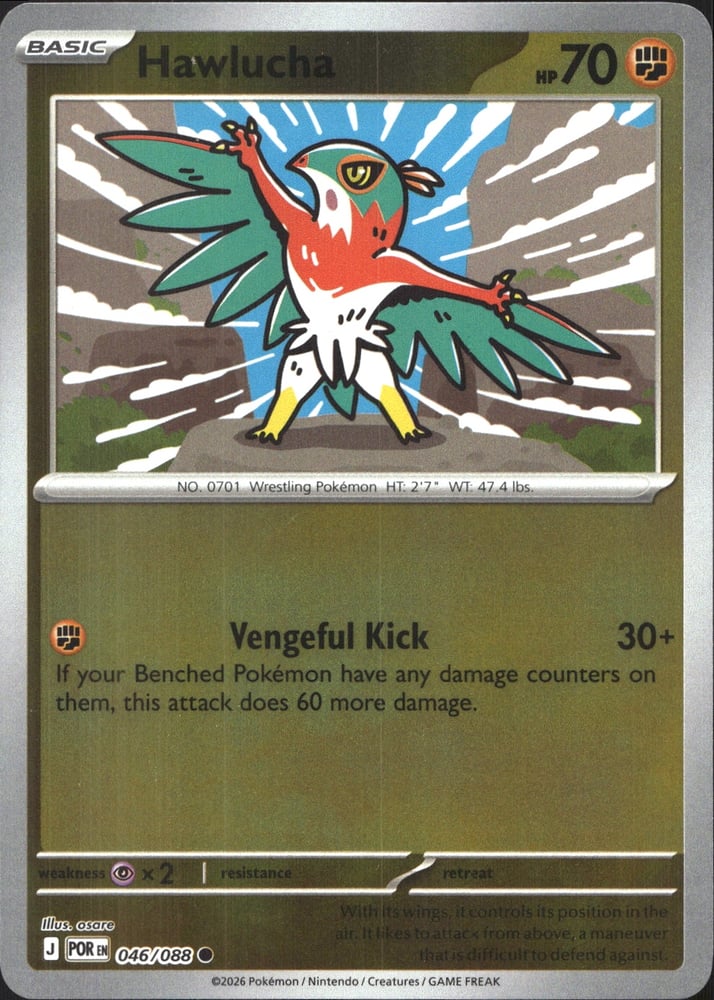 Hawlucha - ME03 46/88