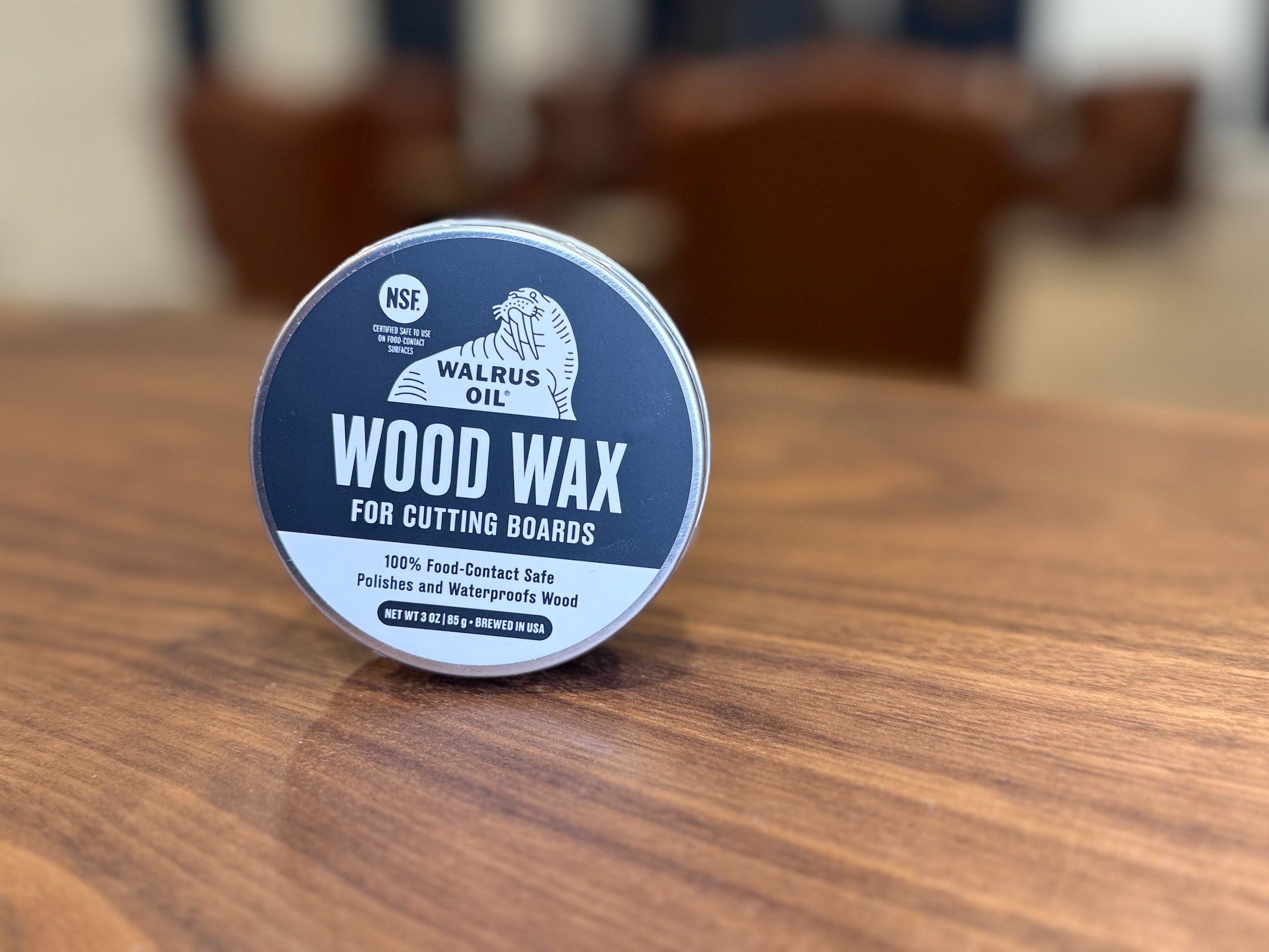Walrus Oil Wood Wax , 3 oz