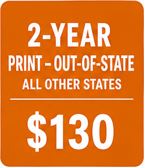 2-Years PRINT SUBSCRIPTION...Out of State