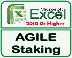 Agile Excel Staking Plan