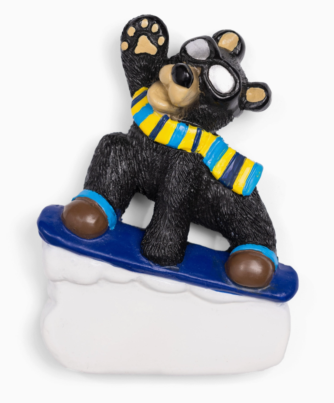 Snowboarding Bear Magnet