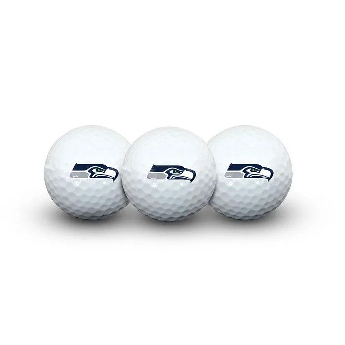Seattle Seahawks Golf Balls 3 Pack