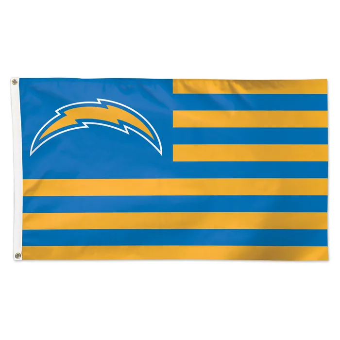 Los Angeles Chargers Deluxe Americana Flag 3x5'
