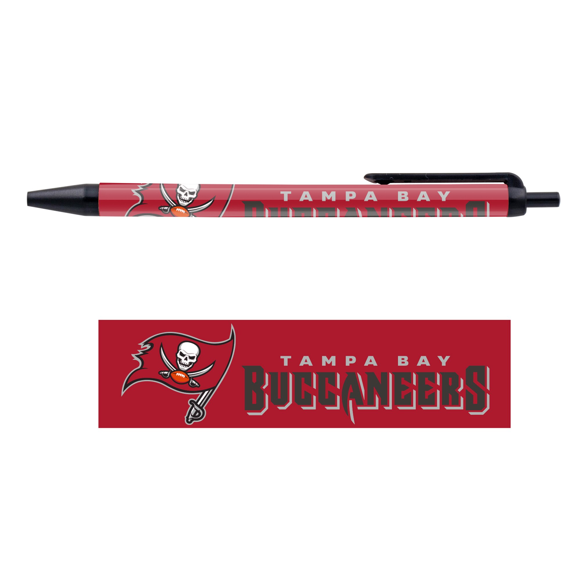 Tampa Bay Buccaneers Click Pens 5pk