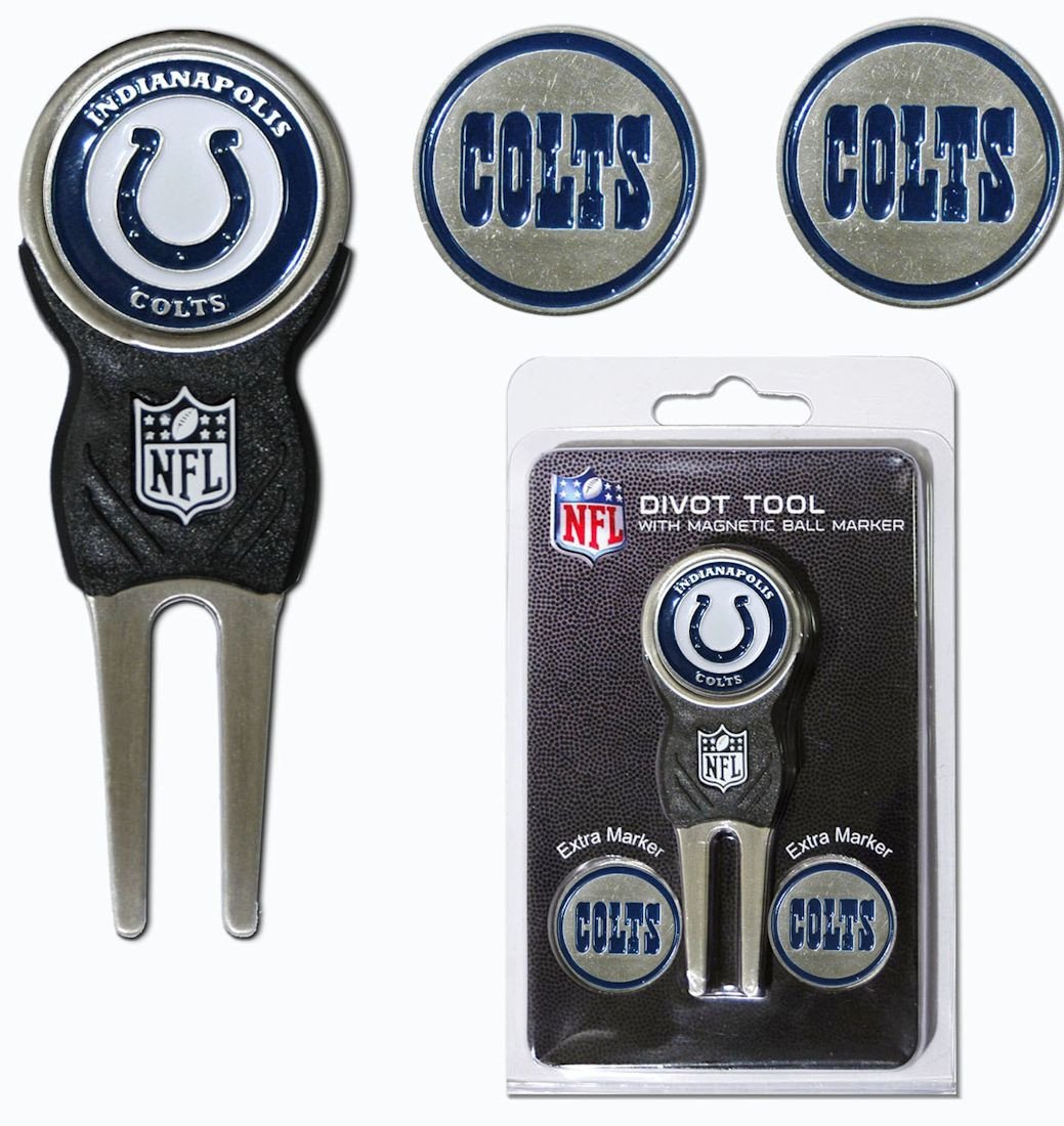 Indianapolis Colts Golf Divot Tool with 3 Markers