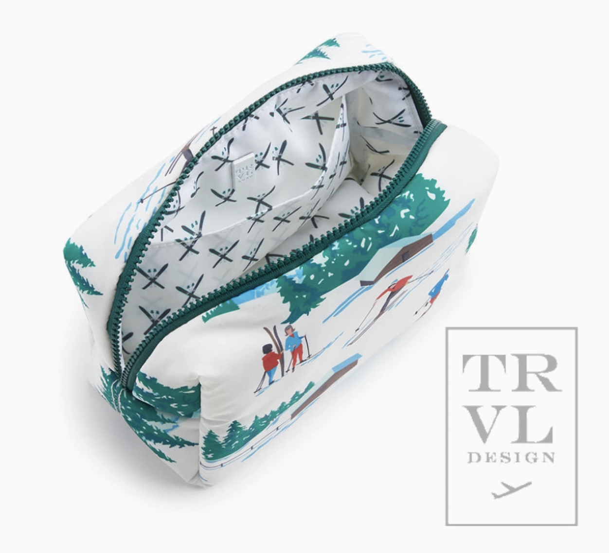 Hit the Slopes Puffer Dopp Pouch