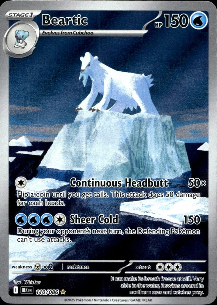 Beartic - SV10.5B 110/86