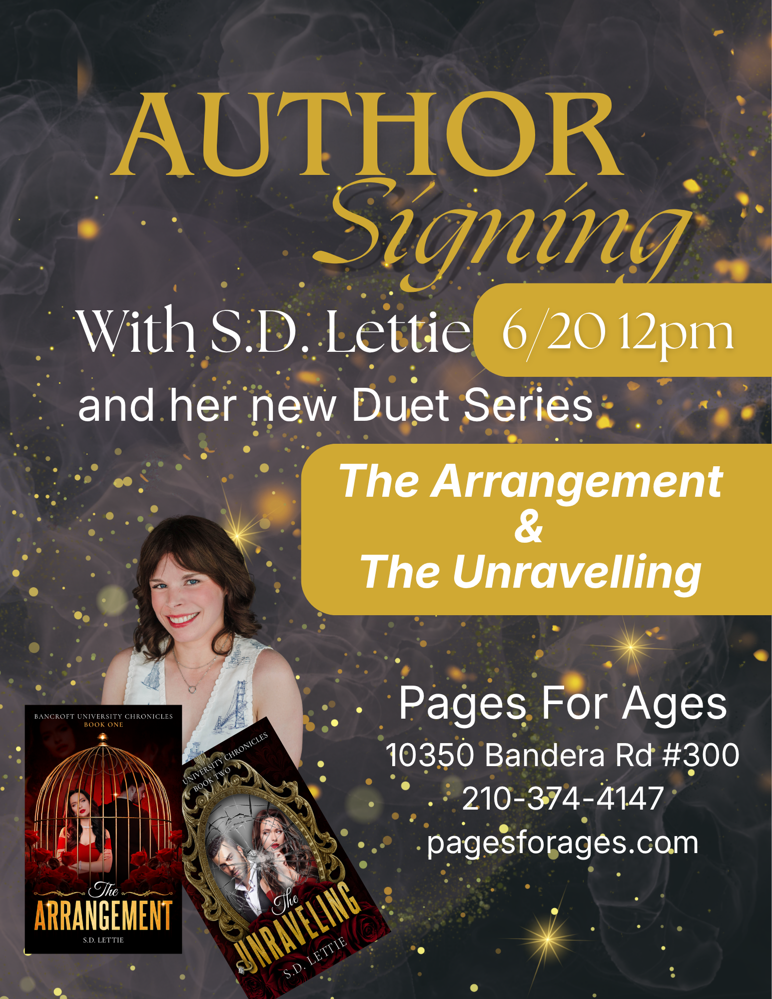 Author Signing With S.d. Lettie