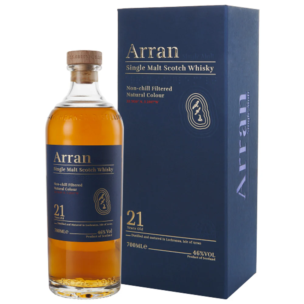 Arran 21 Year Single Malt Scotch