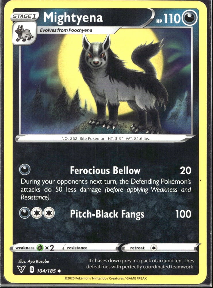 Mightyena - SWSH4 104/185