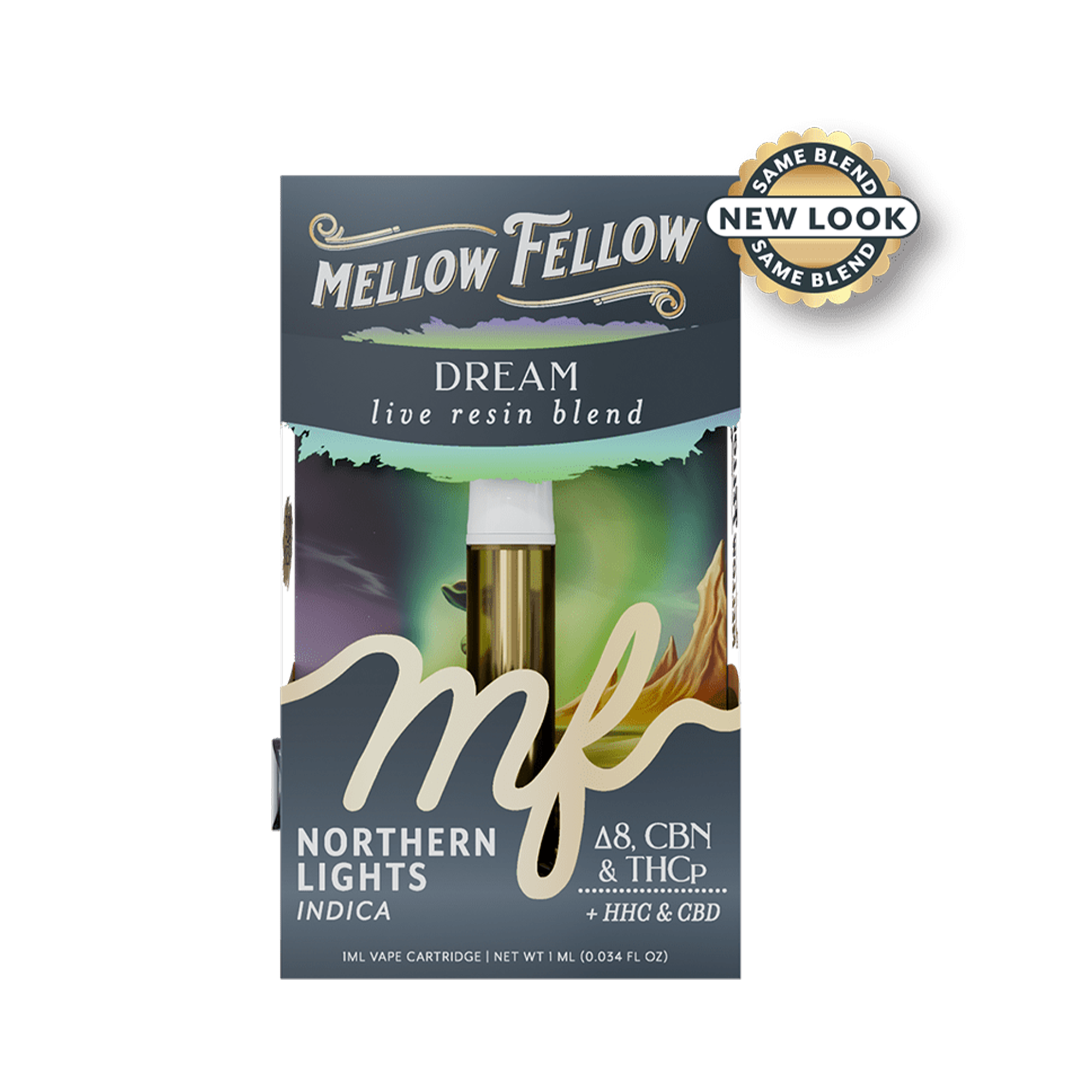 Mellow Fellow Dream Northern Lights Delta 8 THC-p 1ml