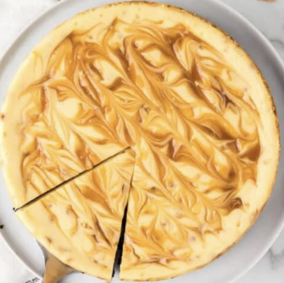 9" Gluten-Friendly  Caramel Swirl Cheesecake