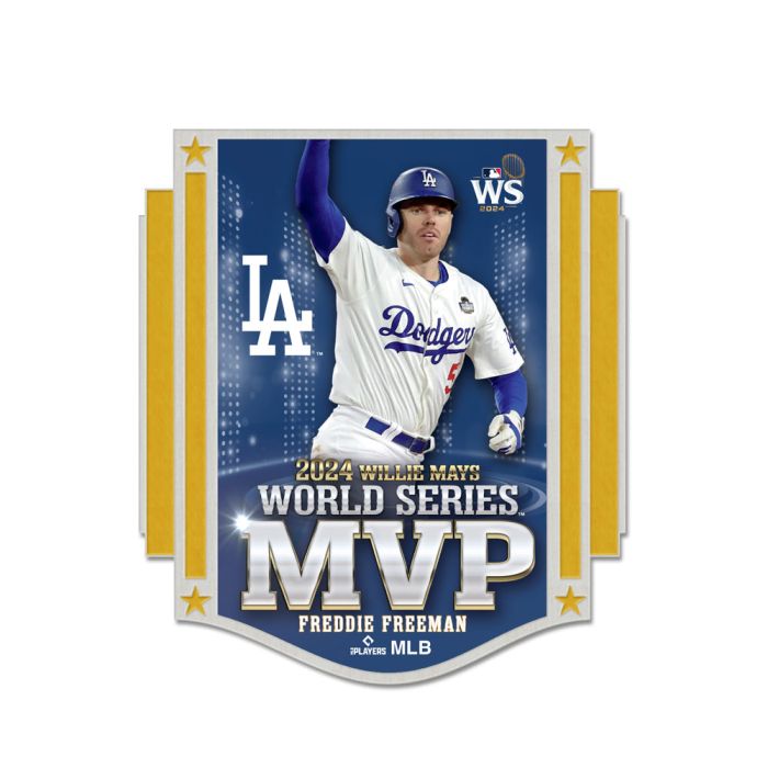 Los Angeles Dodgers Freddie Freeman 2024 World Series MVP Trading Pin