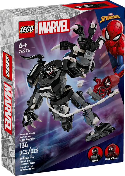 76276-1 Venom Mech Armor vs. Miles Morales