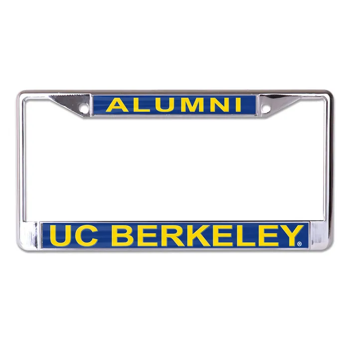 Cal Golden Bears Alumni Laser Chrome License Plate Frame