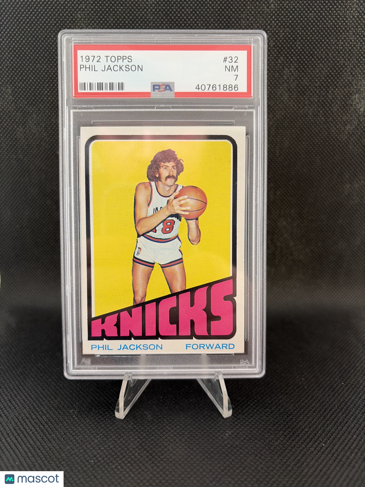 1972 Topps Phil Jackson #32 PSA 7