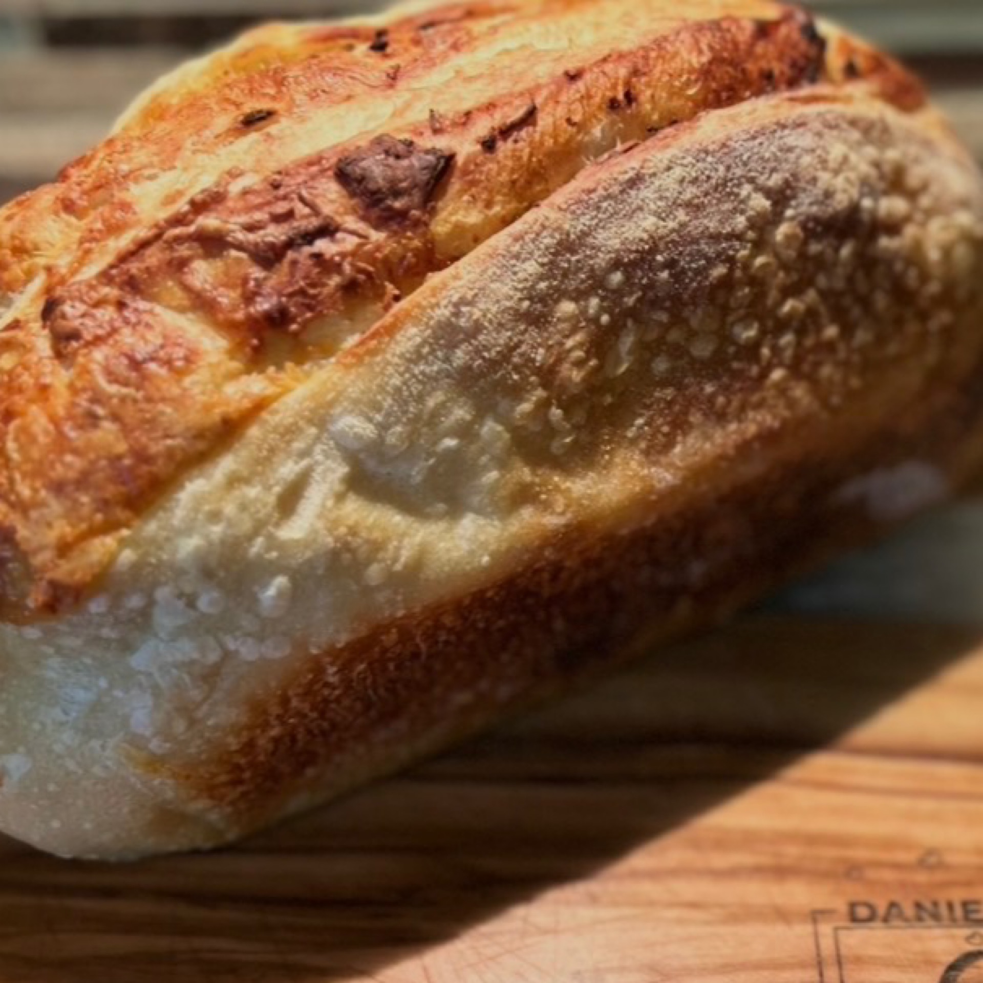 Photo of Roasted Garlic Parmesan Sourdough