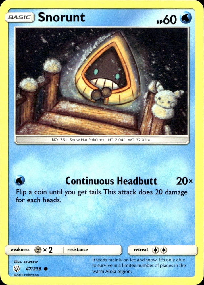 Snorunt - SM12 47/236