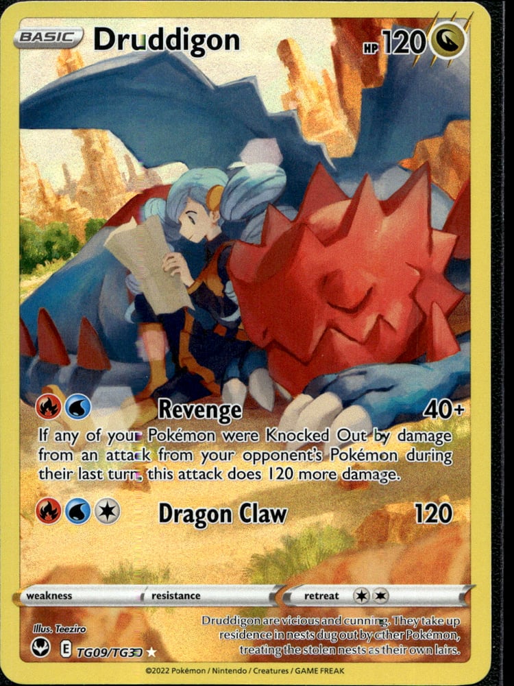 Druddigon - SWSH12TG TG09/30