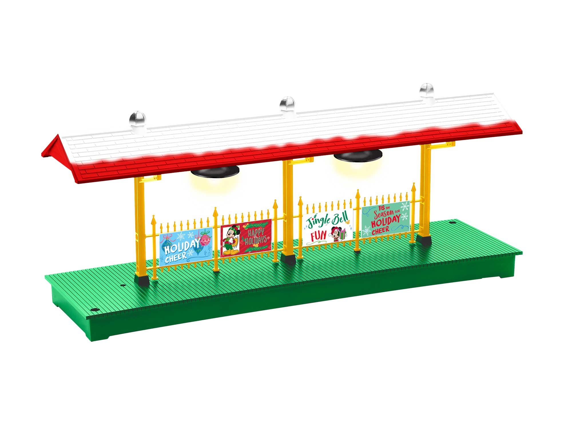 Disney Christmas Station Platform 2329190 O Scale