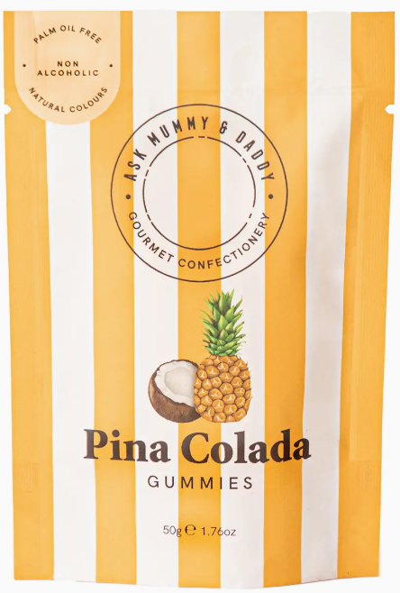 Ask Mummy & Daddy Pina Colada Gummies