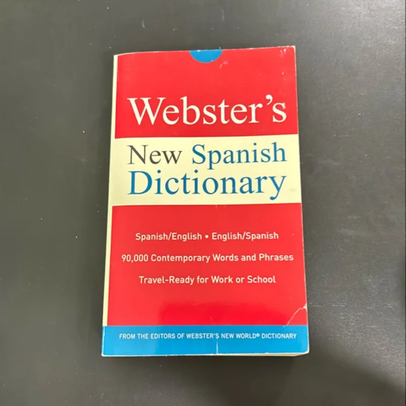 Webster's New Spanish Dictionary by Harrap's Staff