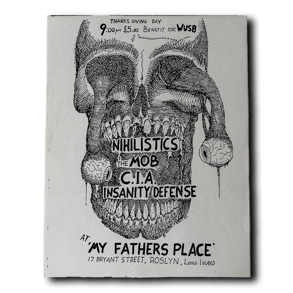 Nihilistics -- 1983 New York [Handbill]