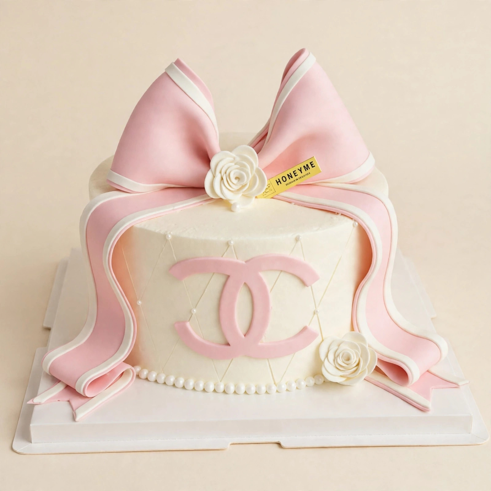 Pink Quilted Luxe Cake 定制蛋糕 Bellevue