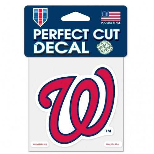 Washington Nationals Perfect Cut Decal 4x4"