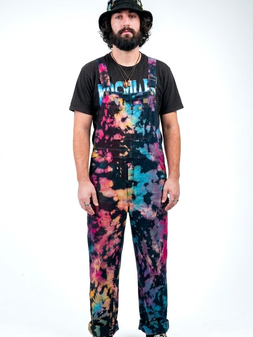 Men’s Dickies Rainbow Double Dye Tie Dye Noiice Flavoralls