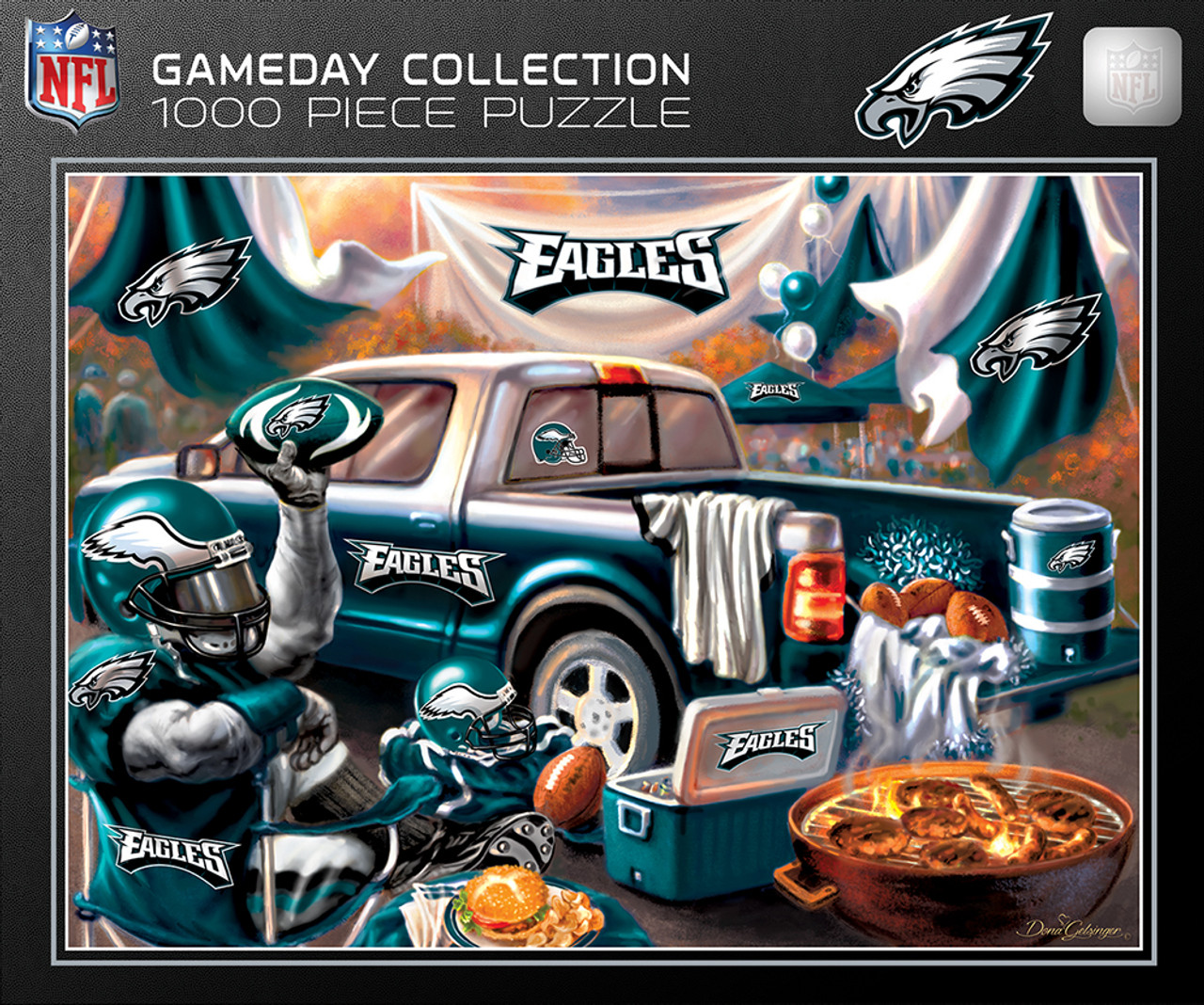 Philadelphia Eagles 1000 Piece Gameday Design Puzzle