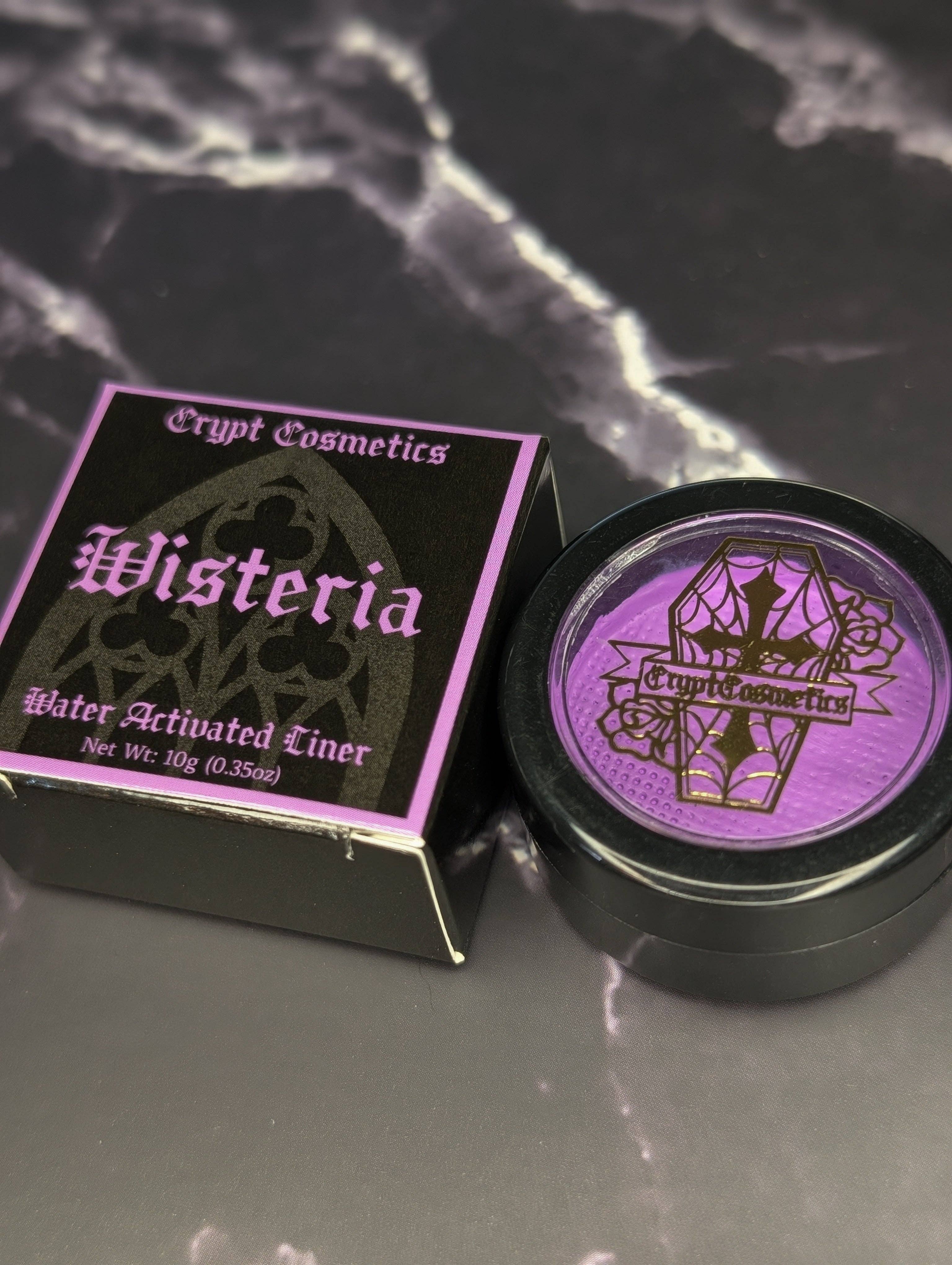 Wisteria - Pastel purple water activated liner
