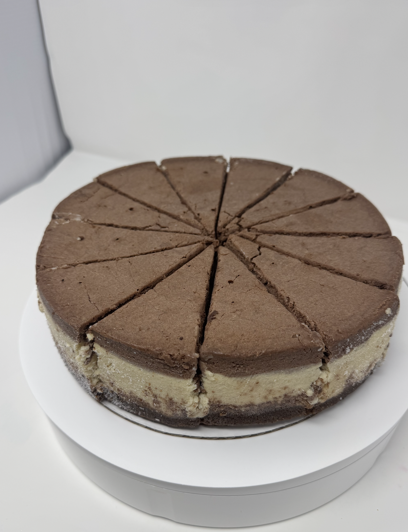 9 inch Black Tie Tuxedo Cheesecake