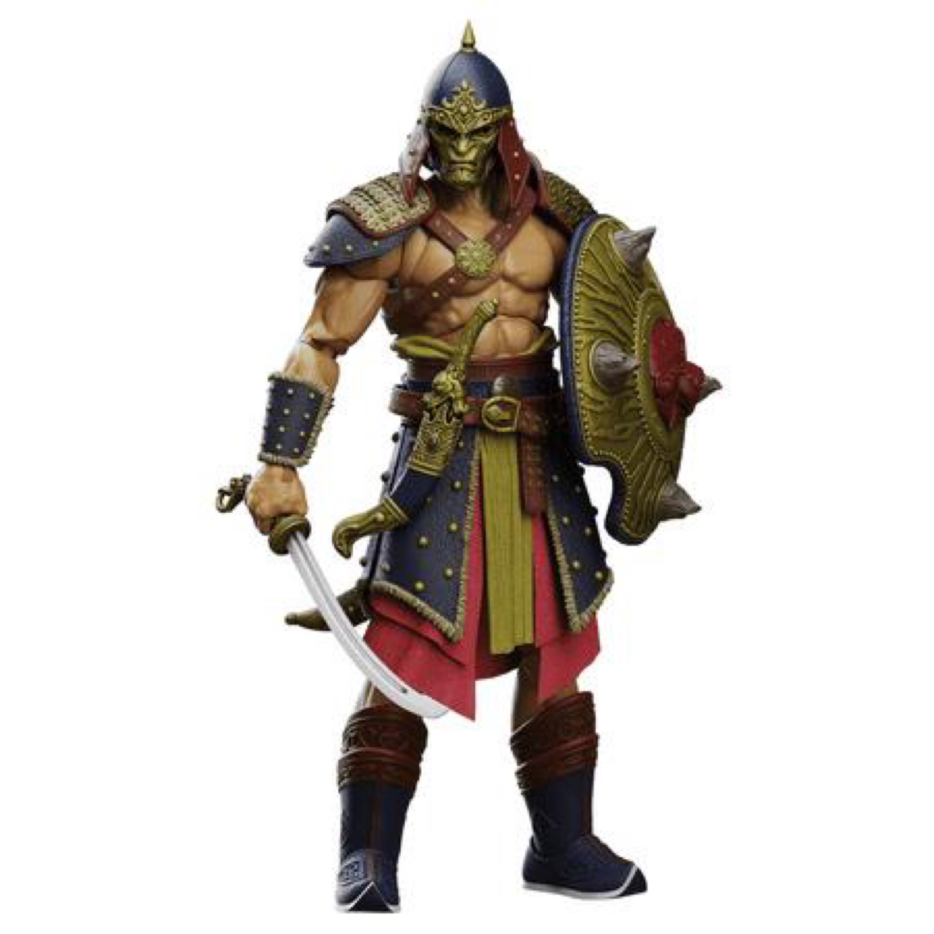 Boss Fight Studio Epic H.A.C.K.S. Core Wave 1 at: Beast Tamer Warlord Action Figure - Highly Articulate Collectible Figurine with Interchangeable Parts and Accessories