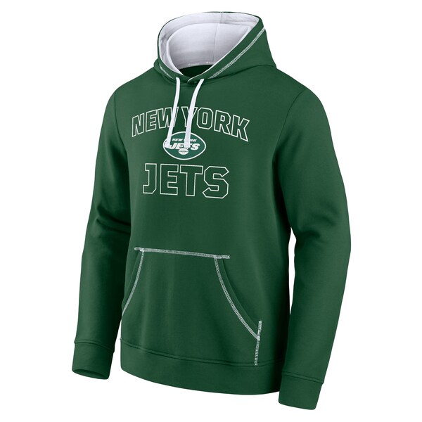 New York Jets Tiebreaker Hooded Sweatshirt - Large