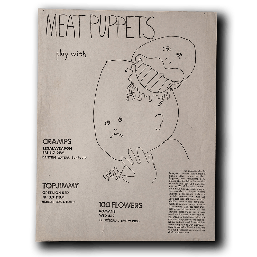 Meat Puppets -- [Handbill]
