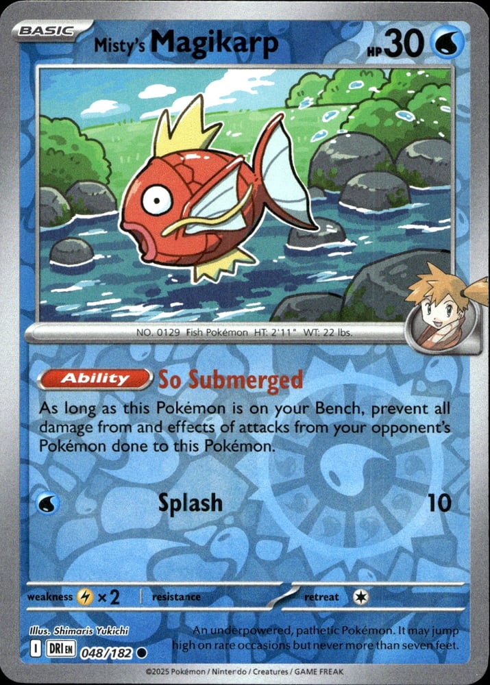 Misty's Magikarp - SV10 48/182