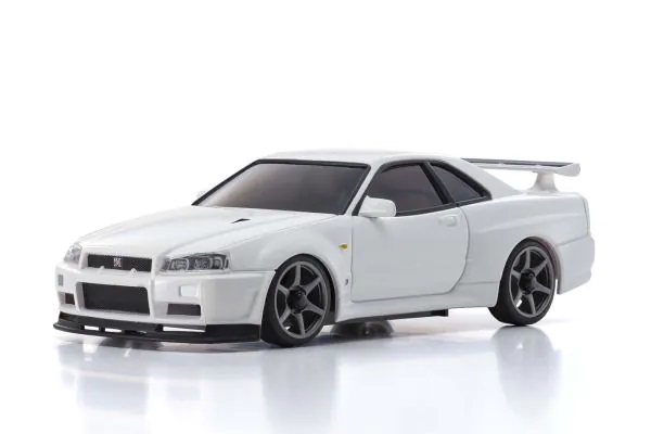 Mini Z Nissan Skyline GTR White 32629W
