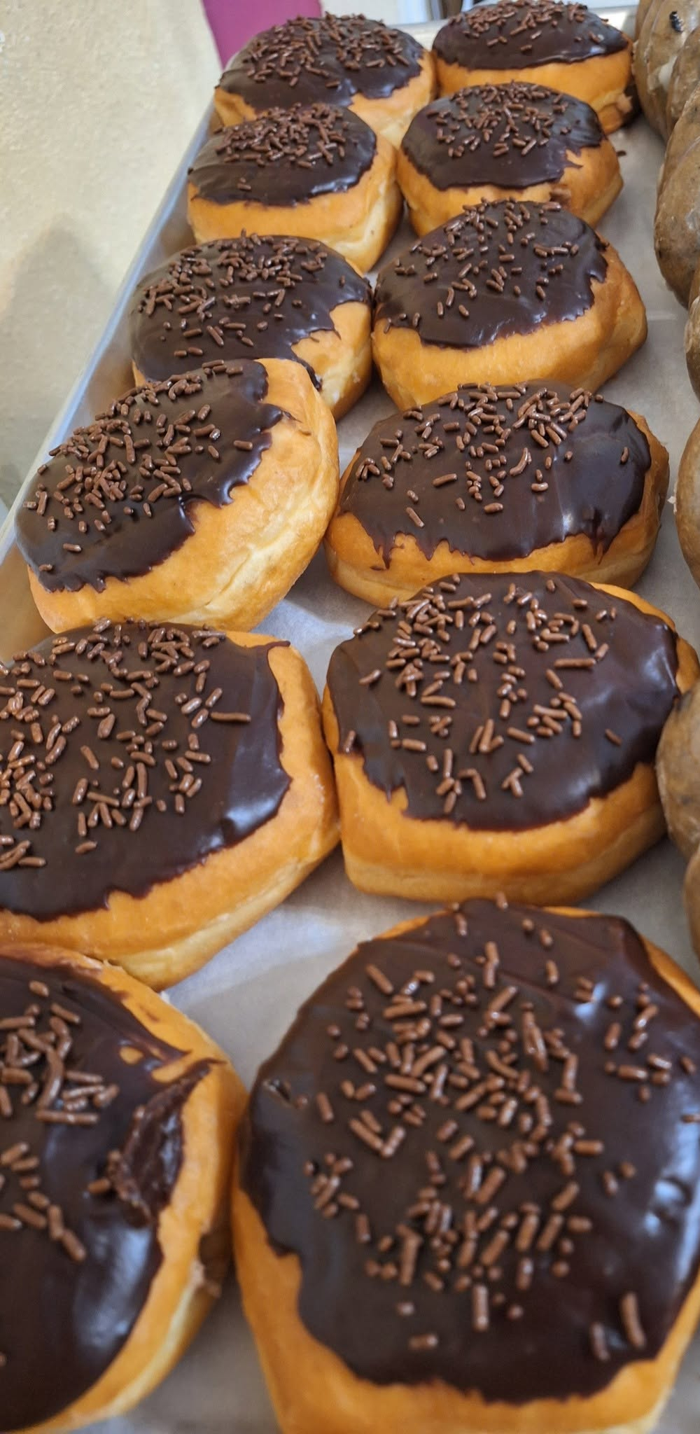 Chocolate Cream Filled Donut