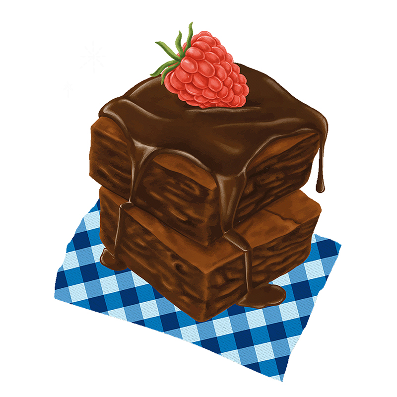 Iced Brownie