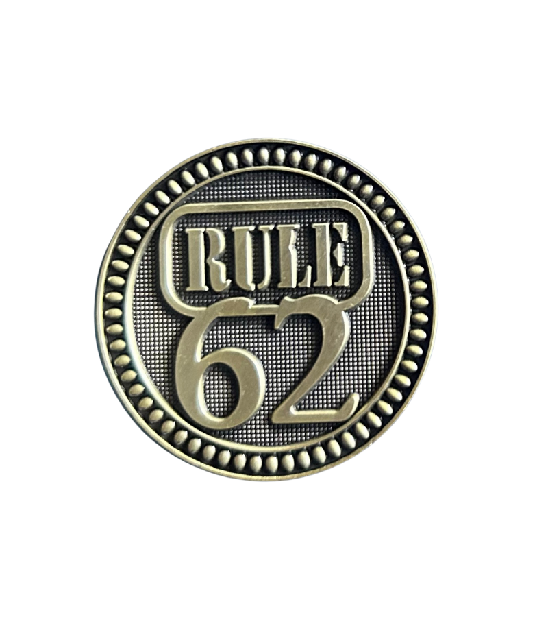 RULE 62 Medallion