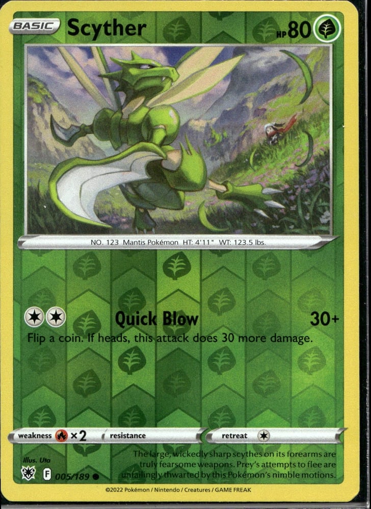 Scyther - SWSH10 5/189