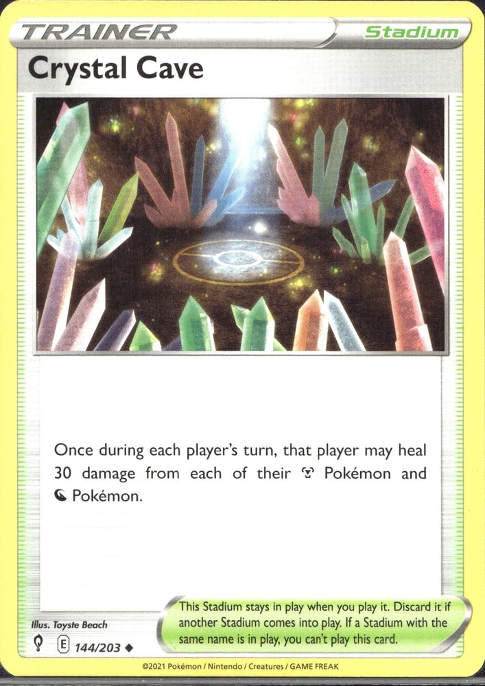 Crystal Cave - SWSH7 144/203