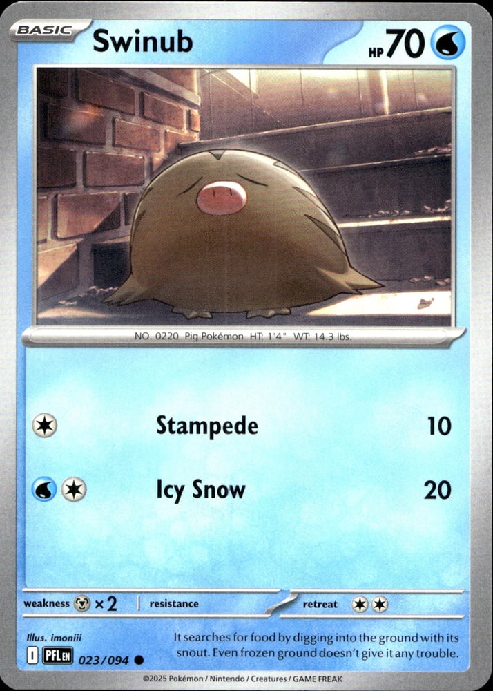 Swinub - ME02 23/94