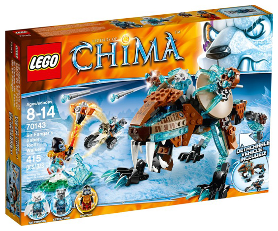 70143 Sir Fangar's Saber Tooth Walker