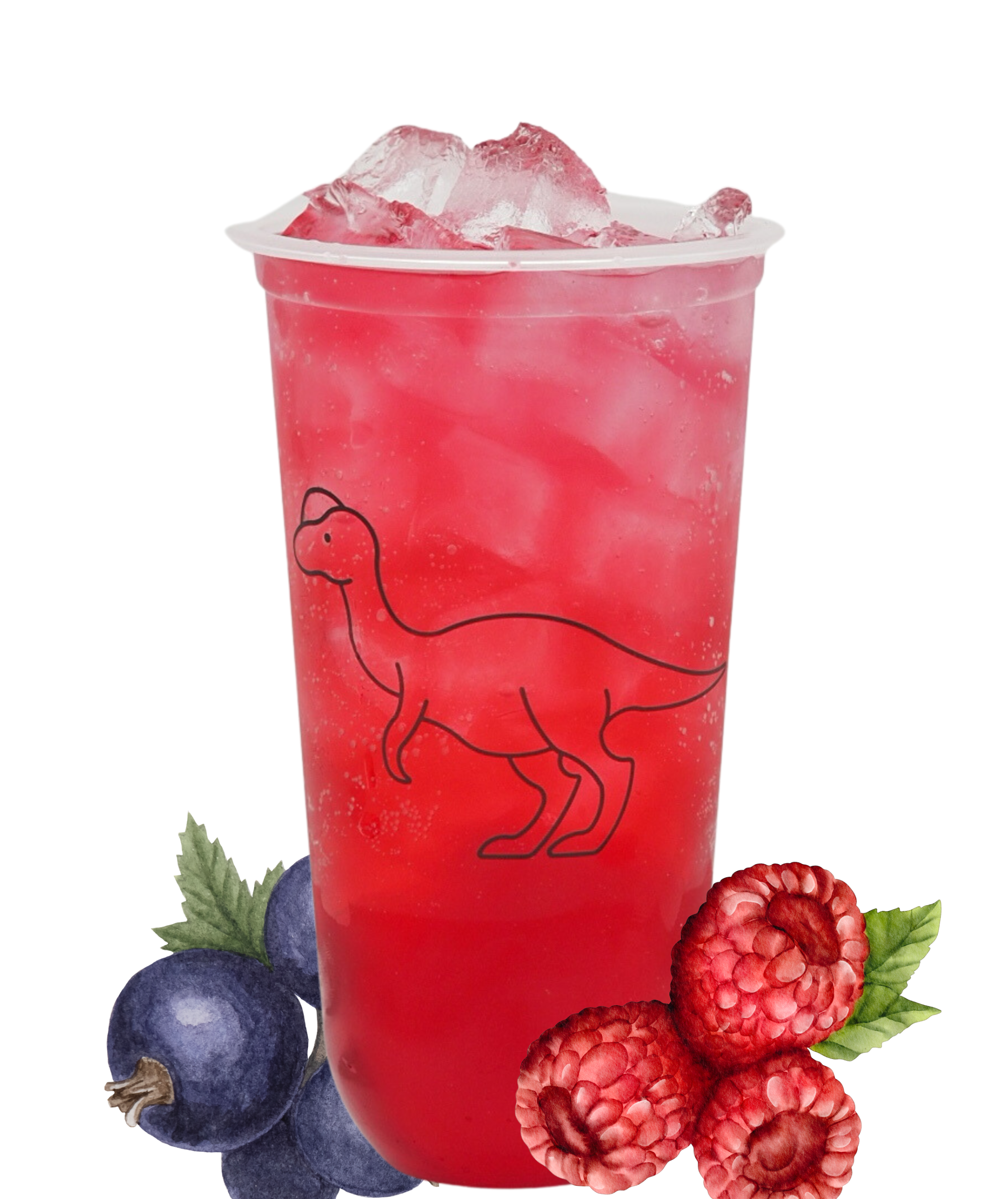 Blackcurrant Raspberry Sparkling Tea