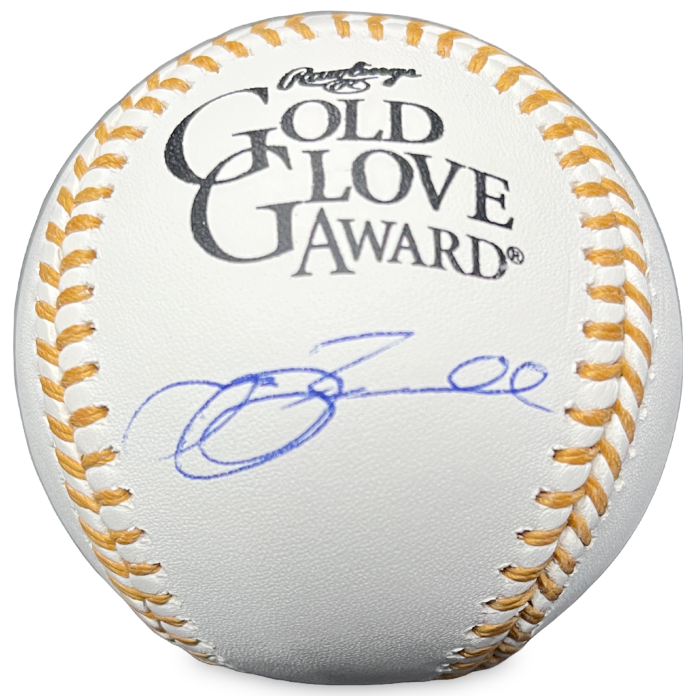 Houston Astros Jeff Bagwell Autographed Official Gold Glove Baseball