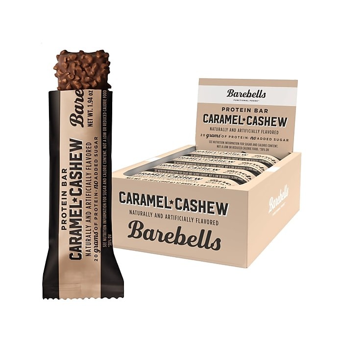 Barebells Protein Bars Caramel Cashew 1.94 oz 12 ct