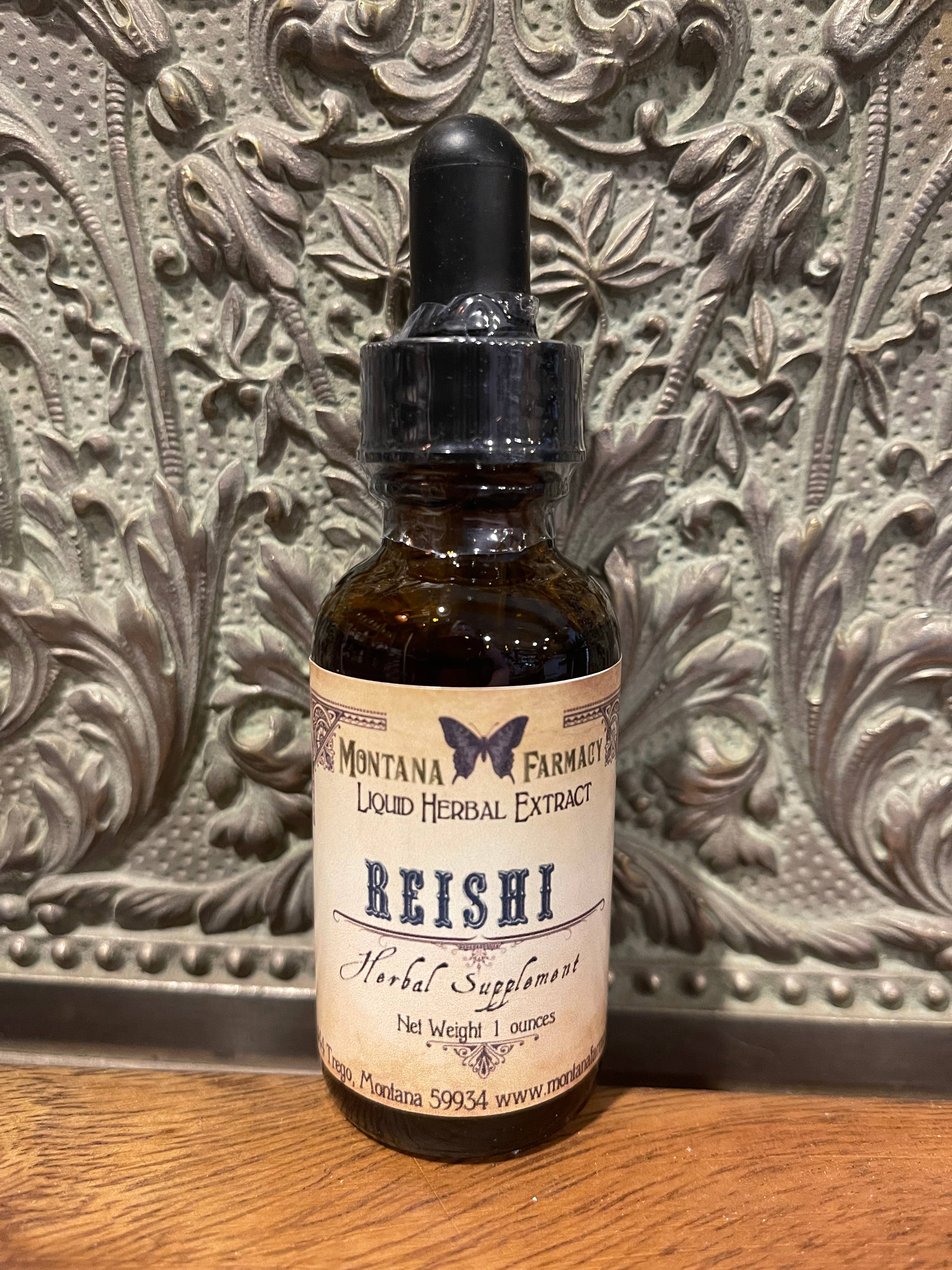 Montana Farmacy - Reishi Mushroom Tincture: 1oz